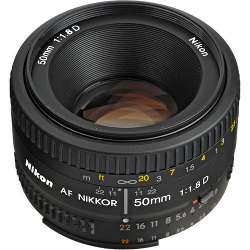 لنز دوربین عکاسی 50mm f1.8D (دسته دوم)